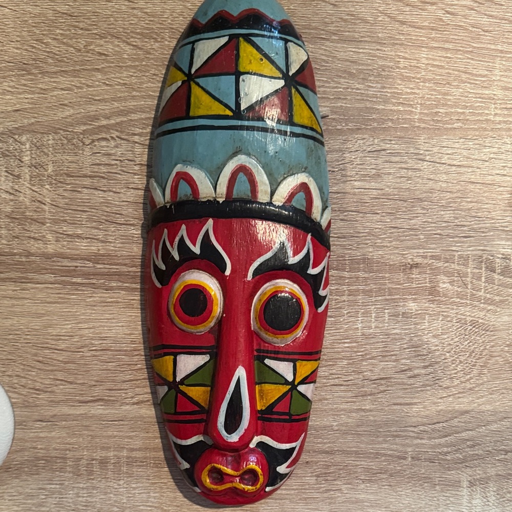 Vintage Wooden Tribal Mask